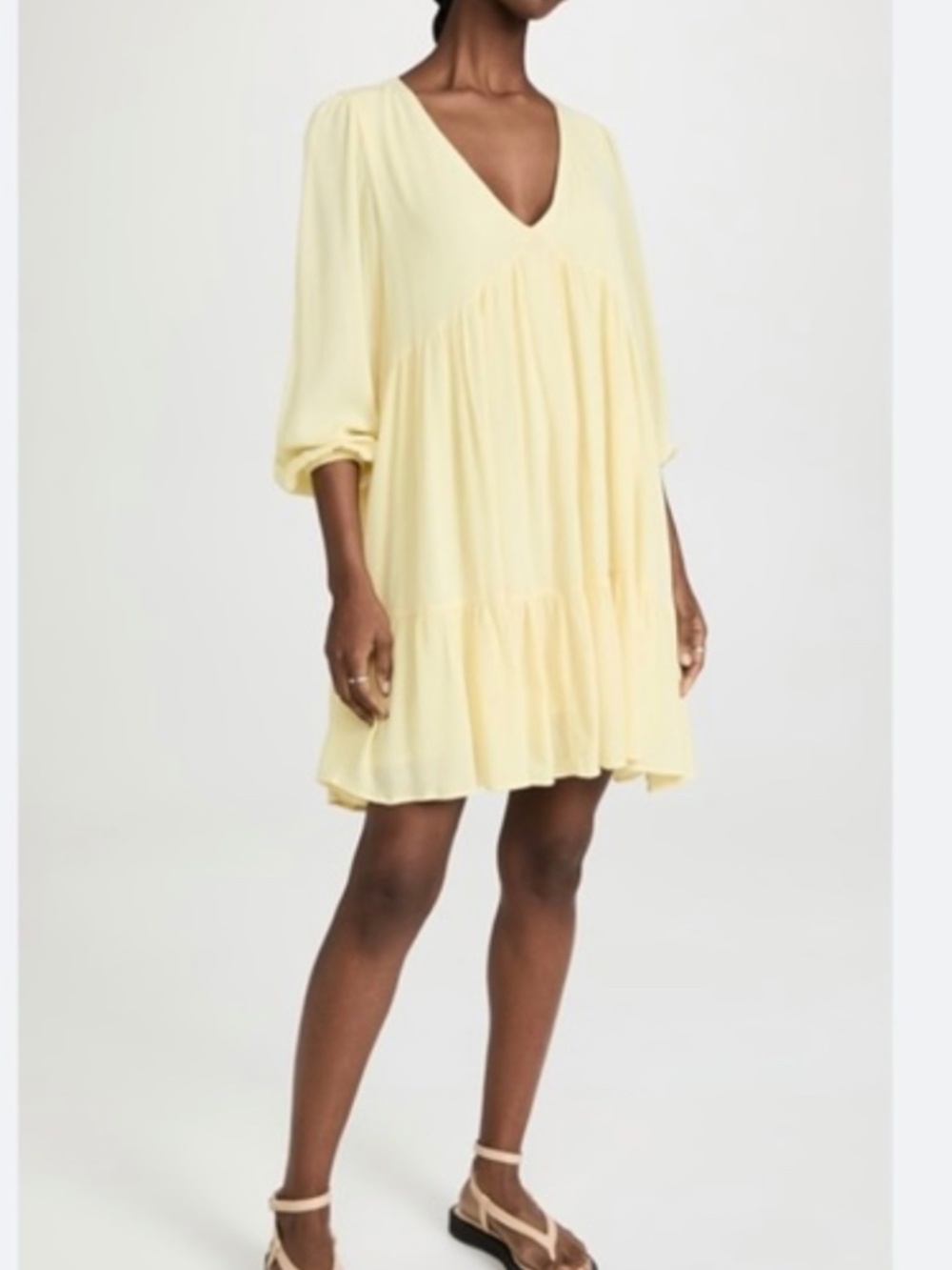 Z Supply Pale Yellow Sundress